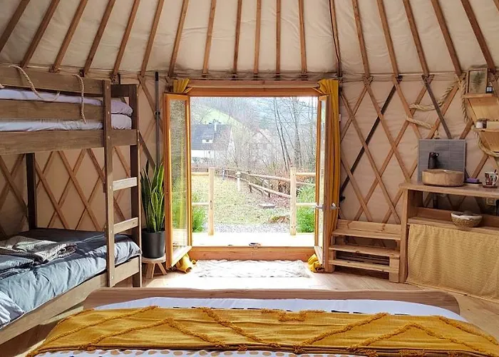 Yourte Des Verts Bois Luksustelt Fréland