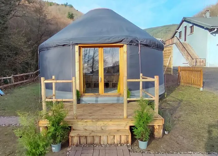 Yourte Des Verts Bois Campo de lujo *